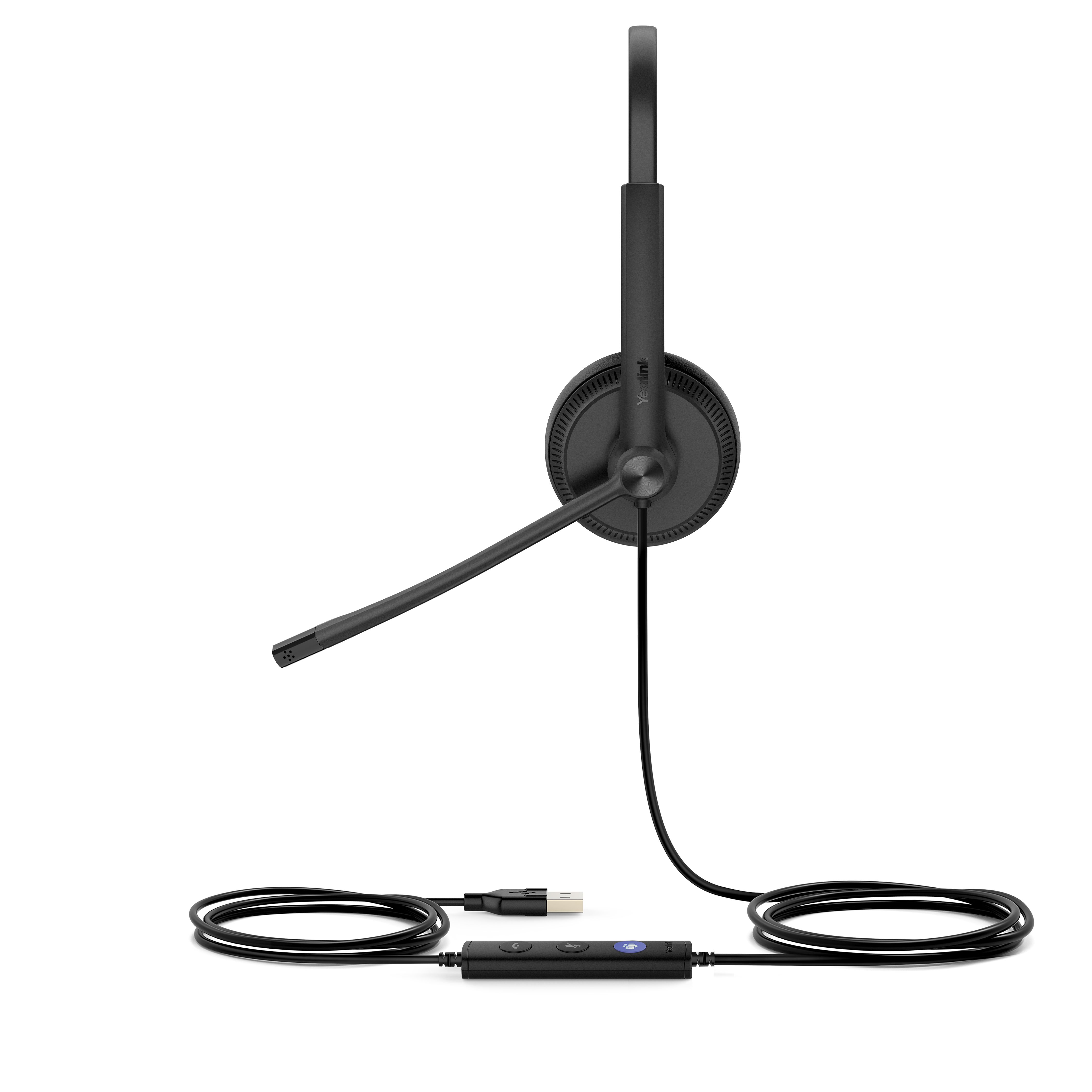 Yealink UH34 Dual Teams Headset - USB - Black