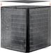 Latios Airco Airconditioner Buitenunit Hoes - Universeel Vierkant 71,1 x 71,1 x 81,2 cm - Waterdicht Polyester - Tweelaags Afneembaar Dak - UV- en Weerbestendig - Zwart