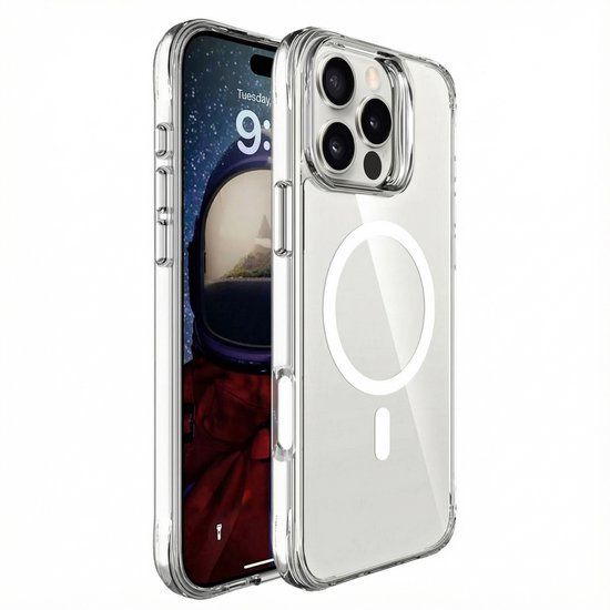 imoshion Rugged Air MagSafe Case voor de Apple iPhone 16 Pro - Transparant