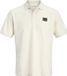 JACK&JONES JJDAYTONA POLO SS SN Heren Polo Korte Mouw Regular Fit Katoen Elastaan Effen Knopen Casual Lente/Zomer 2026 Antique White XS