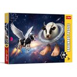 Trefl - BrainRots, Space Cow - Puzzel van 200 stukjes