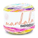 Lion Brand Yarn Mandala Impressions Garen, Wildflower
