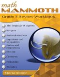 Math Mammoth Grade 7 Review Workbook - Paperback