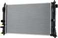 HELLA Radiateur pour refroidissement moteur, avec ailettes de refroidissement soudées, dimensions 623 x 362 mm, adapté pour TOYOTA YARIS