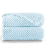 DecoKing Henry knuffeldeken 70 x 150 cm lichtblauw
