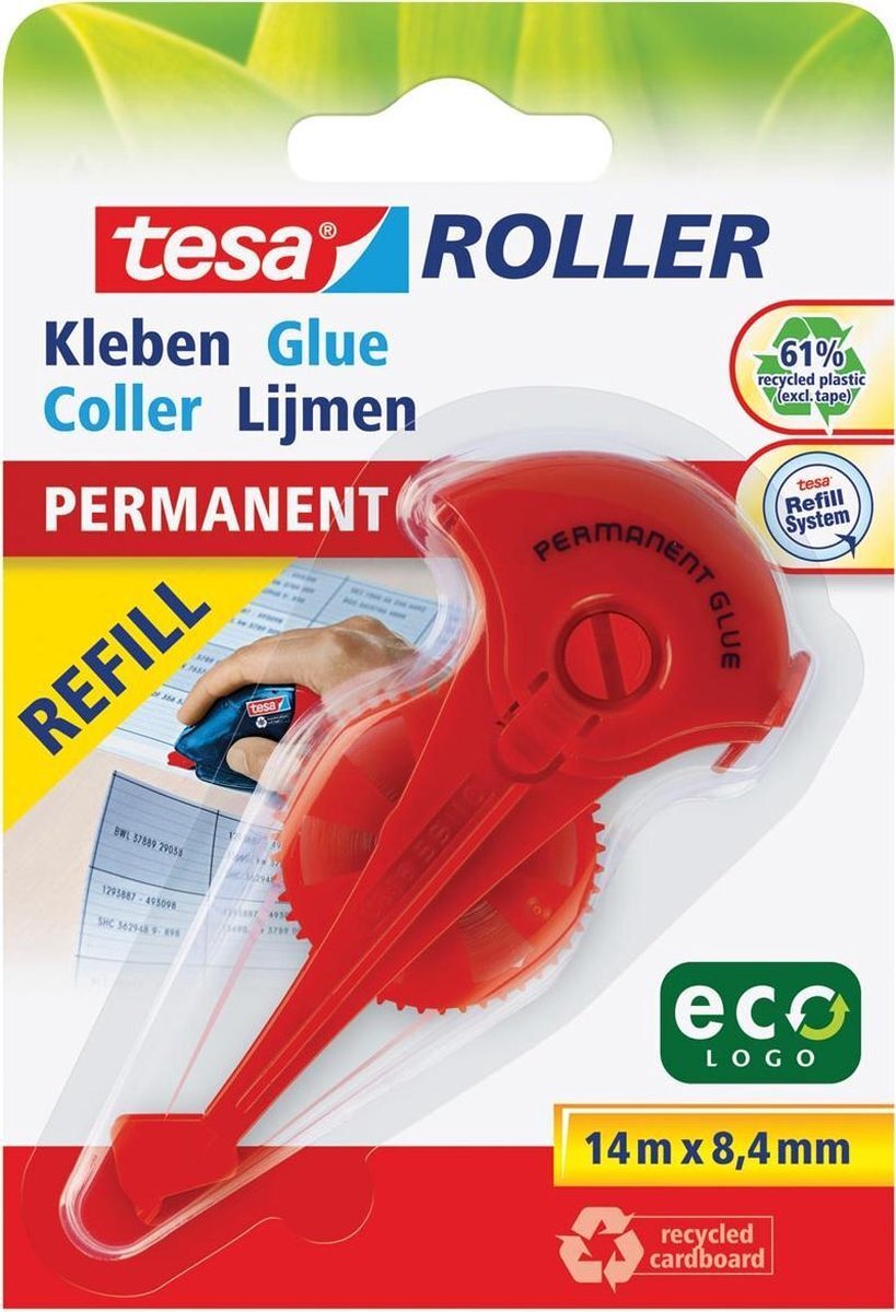 tesa REFILL GLUE ROLLER ecoLogo PERMANENT