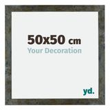 Your Decoration Cadre Puzzle 50x50 cm Bleu Or Mélangé