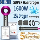 SenCiciMen 6-in-1 super haardroger met automatische krultang