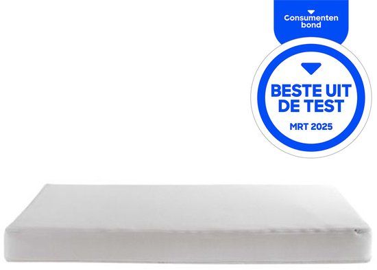 ZZZOO ABZ Airgosafe Koala Babymatras - 60 x 120 cm - Wit