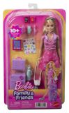 Barbie Poupée Mannequin Barbie Malibu Aventures Sans Limites, Coffret Voyage Avec Valises Empilables Et Accessoires, Dès 3 Ans