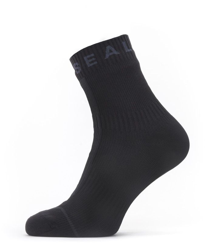 SealSkinz Waterproof All Weather Ankle Socks with Hydrostop, black/grey L | EU 43-46 2019 Trekking- & Wandelsokken