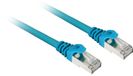 Sharkoon câble réseau SFTP Cat.7a câble brut (bleu, 50 cm)