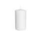 12 kaarsen, kaarsen, diameter 6 cm, hoogte 10 cm, wit