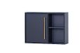Schildmeyer Hangkast Kent, houtmateriaal, 66,8 x 16 x 48,4 cm, nachtblauw/goud