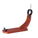 Klassieke Garcia de Pou Klassieke Hamholder 39X17,3X36 Cm Walnoot Houten