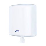 Jofel AG42000 Azur papierhanddoekdispenser, met voorsnijmechanisme, wit