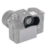 PROfezzion verlengd type zachte siliconen oculair oogschelp voor de Panasonic DC-S1H, S1R en S1 Full-frame spiegelloze camera's, vervangt de Panasonic DMW-EC6