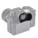 PROfezzion verlengd type zachte siliconen oculair oogschelp voor de Panasonic DC-S1H, S1R en S1 Full-frame spiegelloze camera's, vervangt de Panasonic DMW-EC6