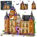 Merkloos Bouwpakket toverschool - 1466 delen - Met licht - 46,5 x 13 x 43 cm