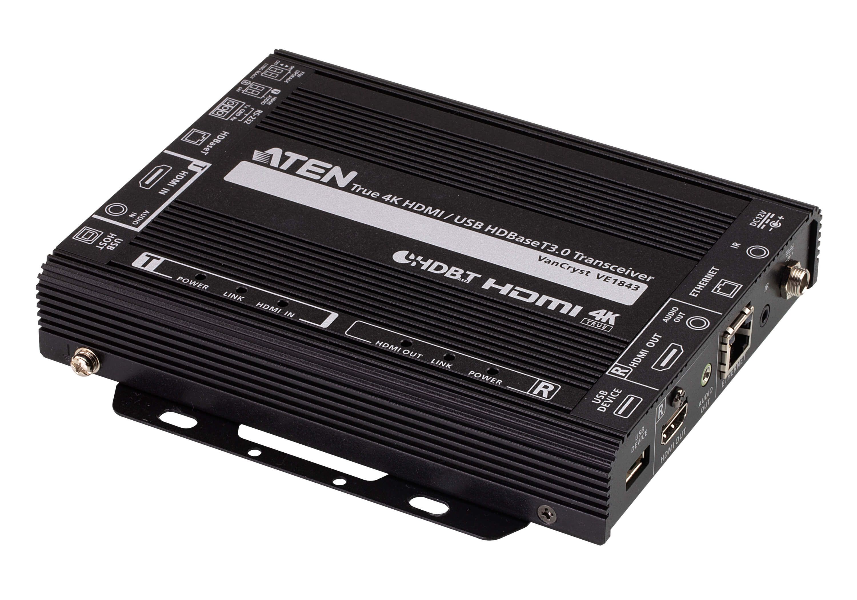 ATEN VE1843 - True 4K HDMI / USB HDBaseT 3.0 Receiver - AV extender