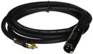 Monoprice 104777 câble audio 1,8 m XLR (3-pin) RCA Noir