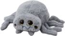 Lean toys mascotte en peluche araignée insectes gris 30cm