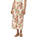 Scotch & Soda Jupe portefeuille Whitecap Gray Allover Floral Taille : M