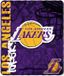 The Northwest Company TNC Hard Knocks Fleece Los Angeles Lakers Basketbal Deken