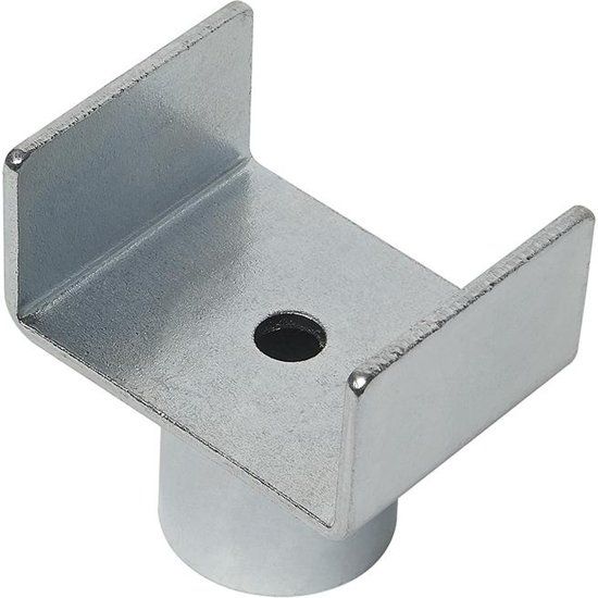 ProPlus Adapter Voor Potkrik Voor Caravans Staal Zilver