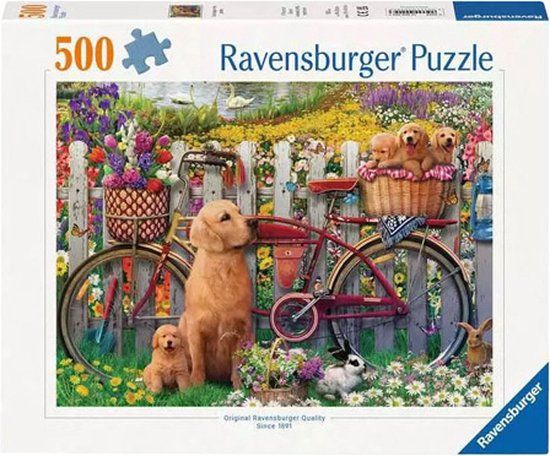 Ravensburger Legpuzzel Dagje Uit in De Natuur - 500 stukjes - Unisex - Vanaf 12 jaar