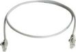 Telegärtner 100009270 RJ45 Netwerkkabel, patchkabel CAT 6 U/UTP 25.00 m Grijs Vlambestendig, Halogeenvrij 1 stuk(s)