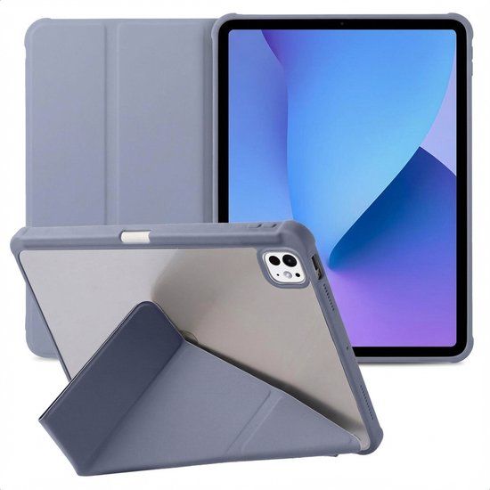 imoshion Tablet Hoes - Geschikt voor Apple iPad Pro 13 (2025) M5 / Pro 13 (2024) M4 - Bookcase - Paars