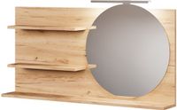 Vicco Avena Étagère murale – 100 x 50 cm avec 3 étagères ouvertes Chêne