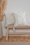 Rapport Home Tufted Kussenhoes - Cabana Style Cream Kussenhoes