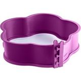 COOX Moule à charnière en silicone, Fleur (violet)