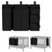 Lionelo Sidepocket Large – Bedside Pocket Wiegorganizer 58×11×58 cm – 3-delig modulair ontwerp met ritsvak – Voor reisbed, co-sleeper & box – Verstevigd, multifunctioneel & afneembaar – Luiers, doekjes & accessoires