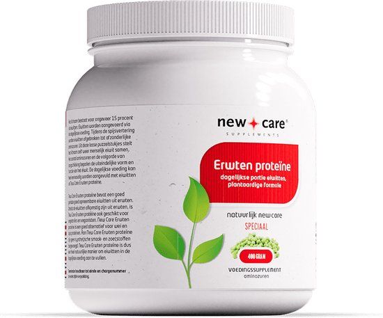 New Care Erwten Proteïne - Vanille - 400g - Vegan