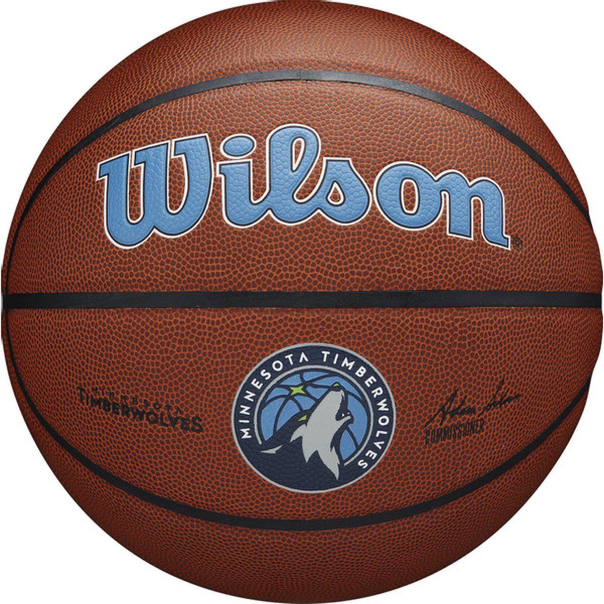Wilson NBA Team Alliance Timberwolves Basketball - Blue