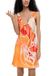 Desigual Delilah Jurk voor dames, oranje, L