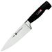 ZWILLING Koksmes met vier sterren, lengte lemmet: 16 cm, breed lemmet, roestvrij speciaal staal, ergonomische kunststof handgreep, zwart [Made in Germany]