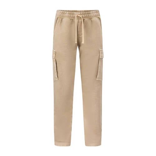 Retour Jeans regular cargobroek beige