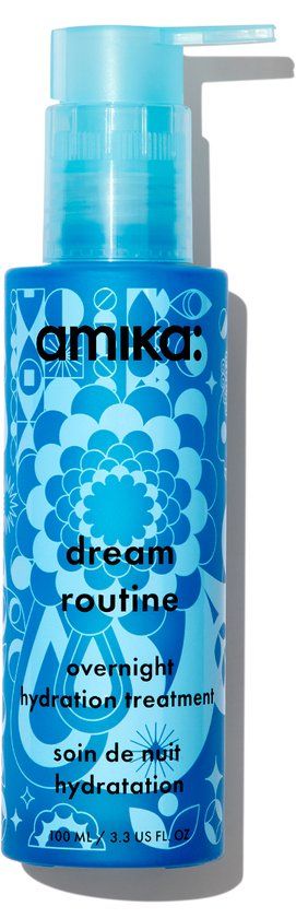 Amika Dream Routine Overnight Hydrating Hair Mask 3.3oz Masque