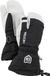 Hestra Army Leather Heli 3-vinger skihandschoenen junior, zwart