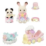 Sylvanian Families 5819 Parc d'attractions set de jeu - avion & train