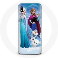 Maniacase Hoesje voor Samsung Galaxy A10 Sneeuwkoningin Elsa Anna Olaf