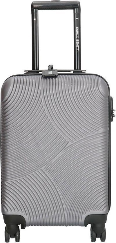 Enrico Benetti Handbagage koffer Louisville 52 cm - grijs
