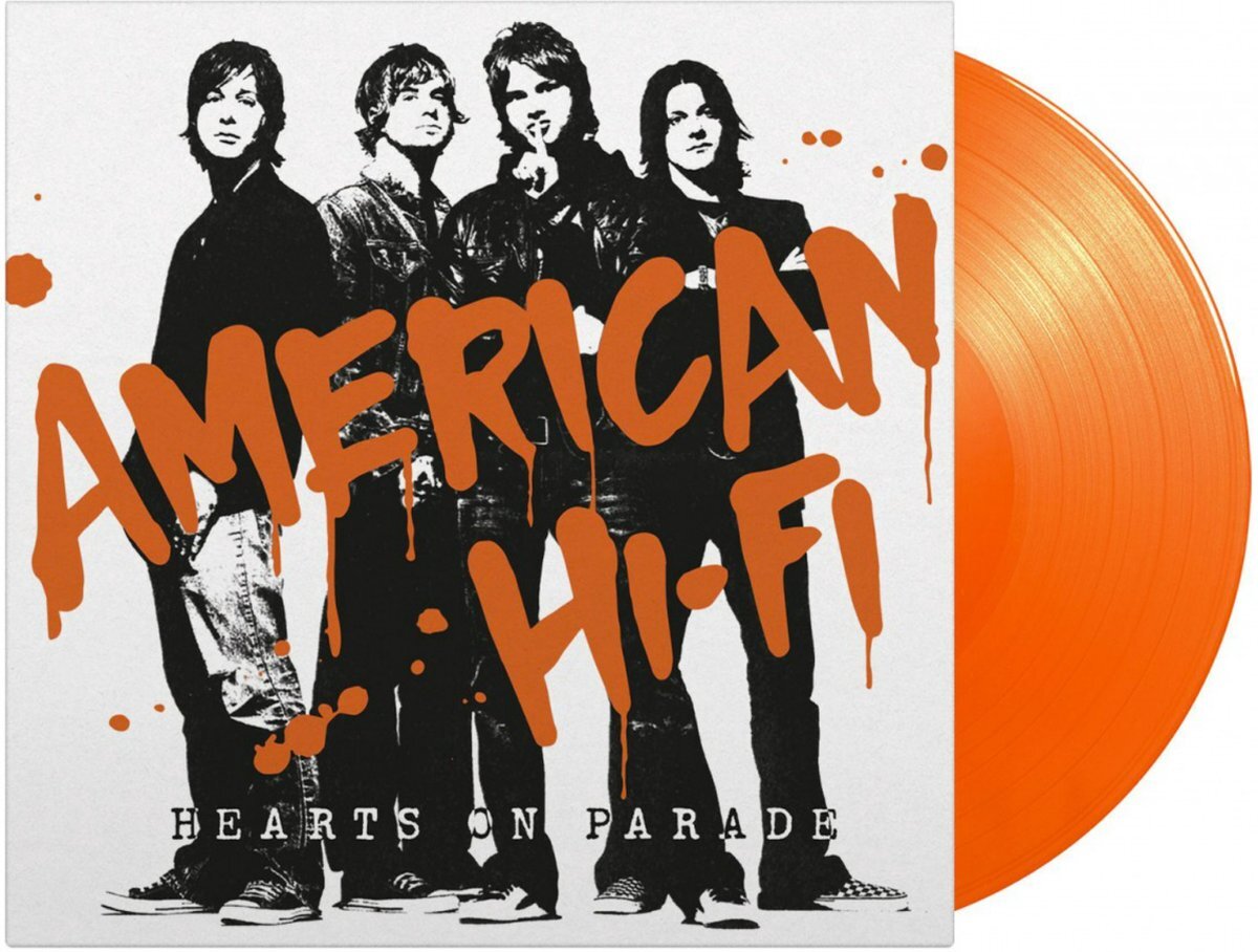 MUSIC ON VINYL American Hi-Fi - Hearts On Parade (Orange Vinyl)