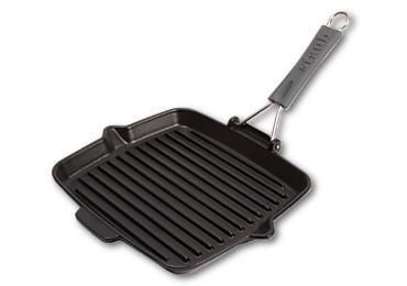 Staub Grill Pan - Black - 24cm