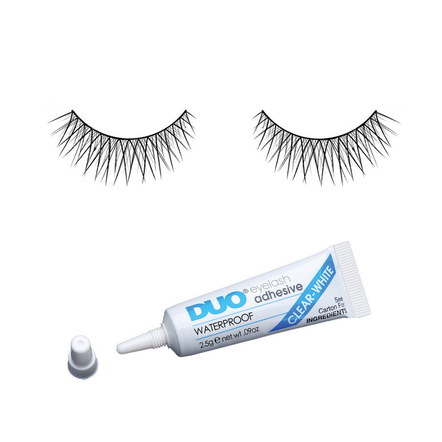 Duo Professional Eyelashes D 12 Thin and Wispy