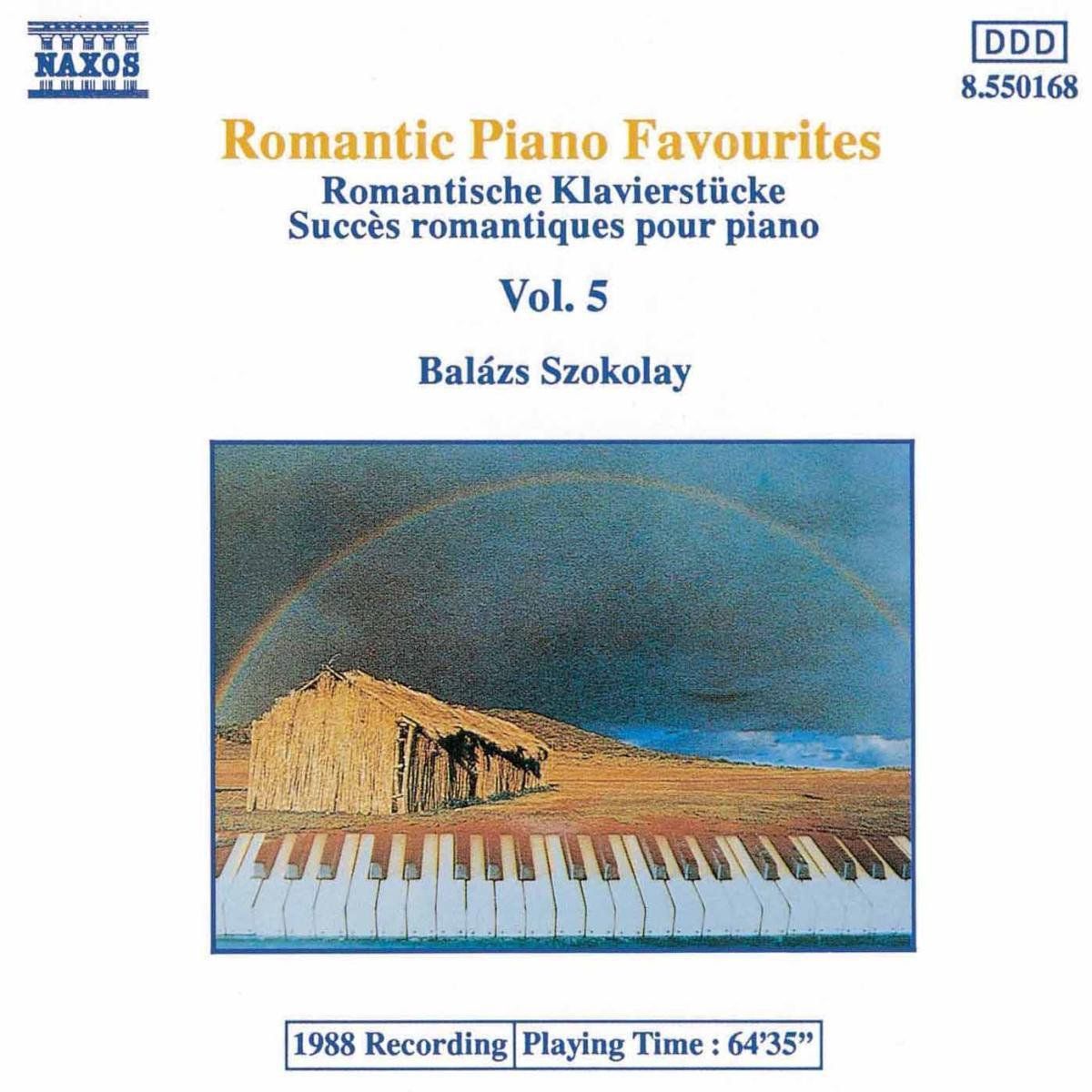 OUTHERE Romantic Piano Favourites Vol 5 / Balazs Szokolay